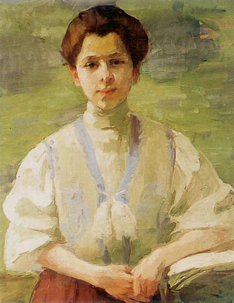 Art Contrarian: Olga Boznańska: Impressionist Portraiture