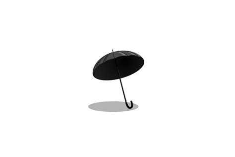 Umbrella Logo Design. Black Umbrella Graphic by Looppoes · Creative Fabrica