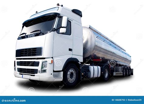 Fuel Tanker Truck stock photo. Image of road, industry - 14608792