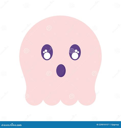 Scary ghost illustration stock vector. Illustration of halloween ...