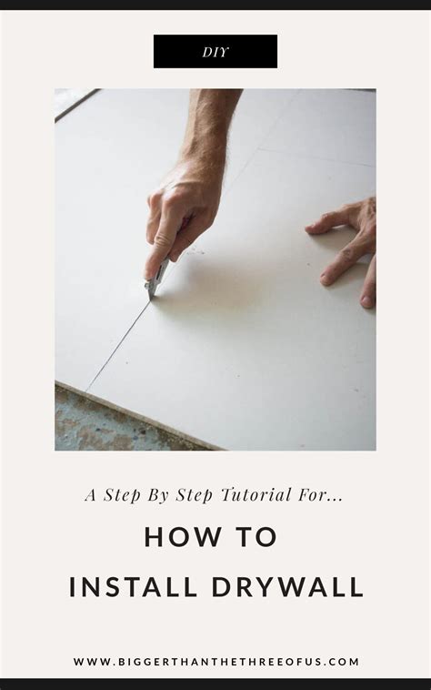 How To Install Drywall (Step by Step Drywall Installation)