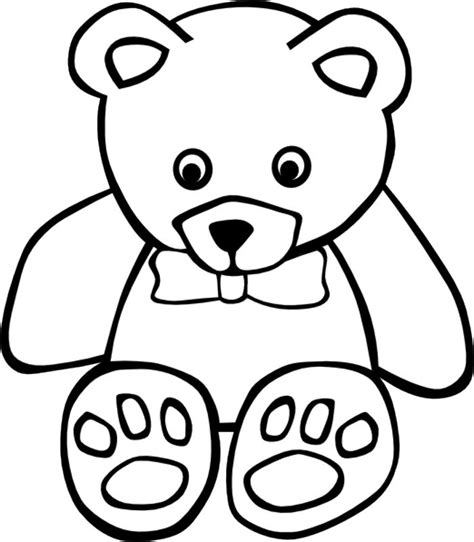 Teddy Bear Clip Art Outline : Eat Me Small Clip Art At Clker.com ...