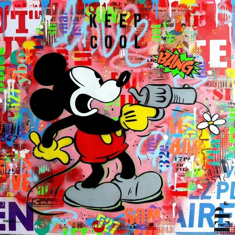 Peinture KEEP COOL par Euger Philippe | Carré d'artistes