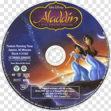 Aladdin Walt Disney Platinum And Diamond Editions Blu-ray Disc DVD The ...