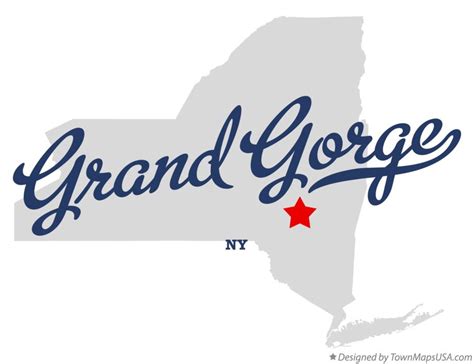 Map of Grand Gorge, NY, New York