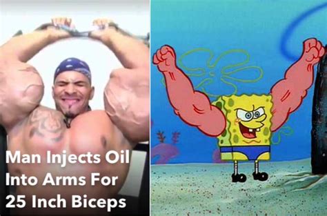 Spongebob Muscle Arms Bar