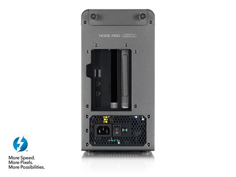 Node Pro - Thunderbolt 3 PCIe Expansion Chassis with PD | AKiTiO