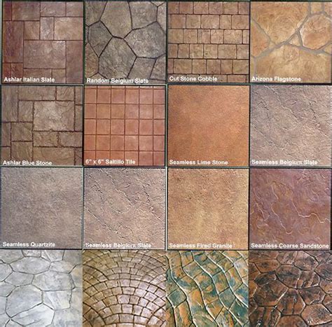 stamped stained concrete | Stamped Concrete can re-create almost any ...