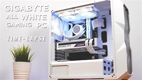 Gigabyte All WHITE Theme PC Build 2021 I Z590 Vision G I RTX 3070 Vision OC 8G I TD500 - Time ...