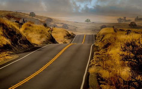 720x1600 road, hills, marking 720x1600 Resolution Wallpaper, HD Nature ...