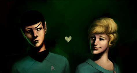 spock and chapel - Spock&Christine Chapel Fan Art (39593363) - Fanpop