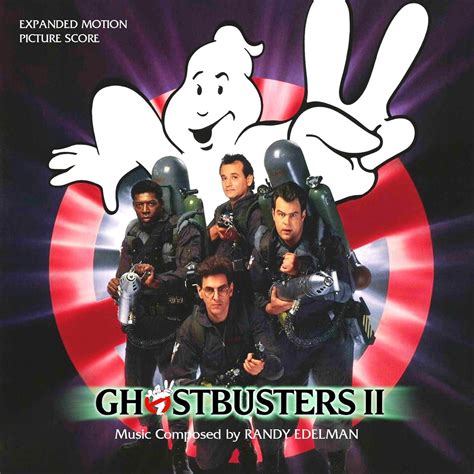 "Ghostbusters II" movie soundtrack, 1989. | Movie soundtracks ...