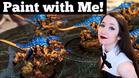 Paint with Me! The Simplest Tyranid Paint Scheme for Leviathan - YouTube