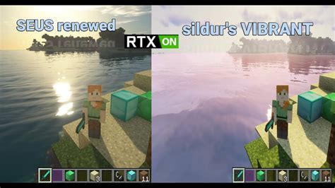 Minecraft Shaders Comparison Seus Renewed Vs Sildurs Extreme - Mobile ...