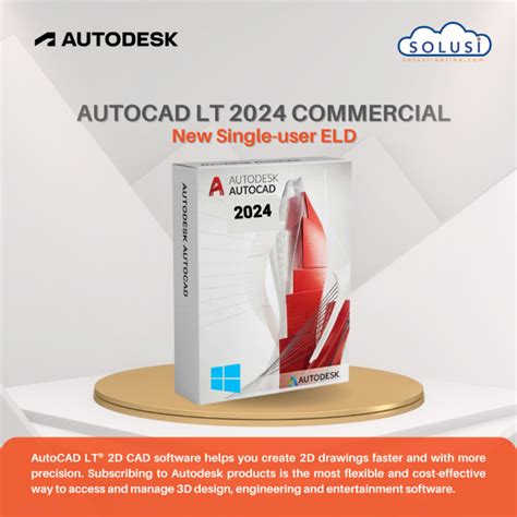 Harga Jual Lisensi AutoCAD LT 2024 Commercial New Single-user ELD 3-Year Subscription Original ...