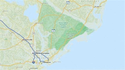 Francis Marion National Forest Map - Maps For You