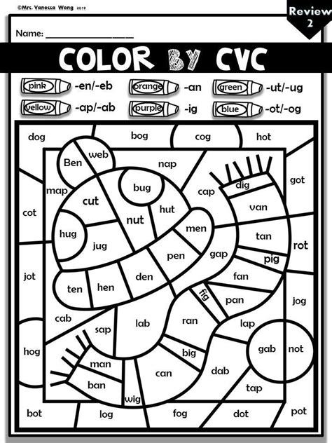 Breathtaking Cvc Coloring Worksheets Phonetics Exercises Pdf