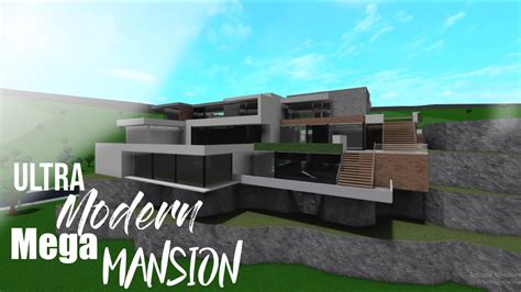 Bloxburg Modern Mega Mansion - Image to u