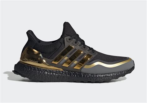 adidas Ultra Boost Black Gold EG8102 | SneakerNews.com