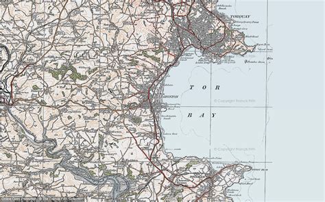 Paignton devon map