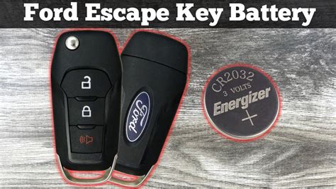 2020 Ford Escape Key Fob Battery Replacement