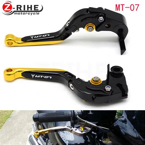 CNC Motorcycle accessories Short Brake Clutch Levers for YAMAHA MT 07 FZ 07 MT 07 MT07 2014 2015 ...