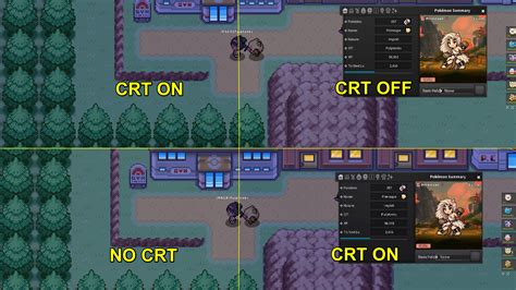 CRT Filter - Customization Help Desk - PokeMMO