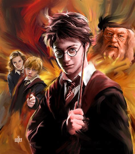 HARRY POTTER Portrait Montage on Behance