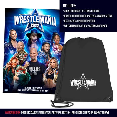 WrestleMania 38 - just got even bigger | Open to find out more! - WWE Home Video UK