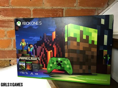 Digging Up The Limited Edition Minecraft Xbox One S | Girls on Games