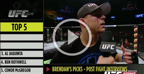 WATCH! Top 5 UFC Post-Fight Interviews - | BJPenn.com