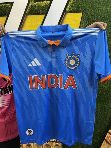 NEW INDIA TEAM JERSEY 2023 BY ADIDAS-HALF SLEEVES - 77sports - Best sports shop in maharashtra