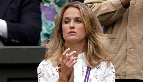 Andy Murray's Wife Kim Gets Dainty in Lace Top at Wimbledon Day 2