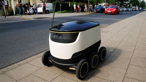Adorable self-driving robots will start making deliveries in Europe this month — Quartz