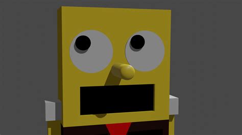 Pamtri SpongeBob Recreation : r/blender