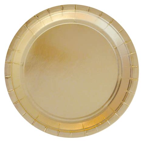 Gold Foil Plate - Large | Uniqdays