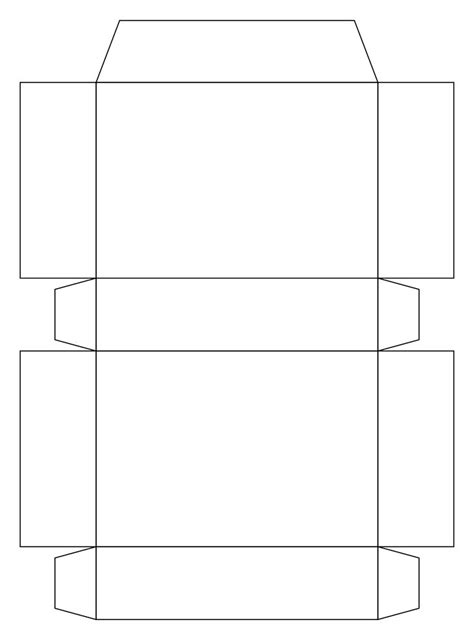 Cereal Box Template in 2022 | Box template printable, Box template, Diy gift box template