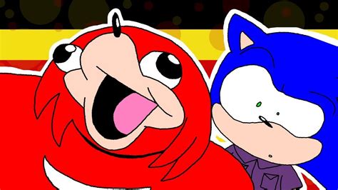 Sonic Meets Ugandan Knuckles - YouTube