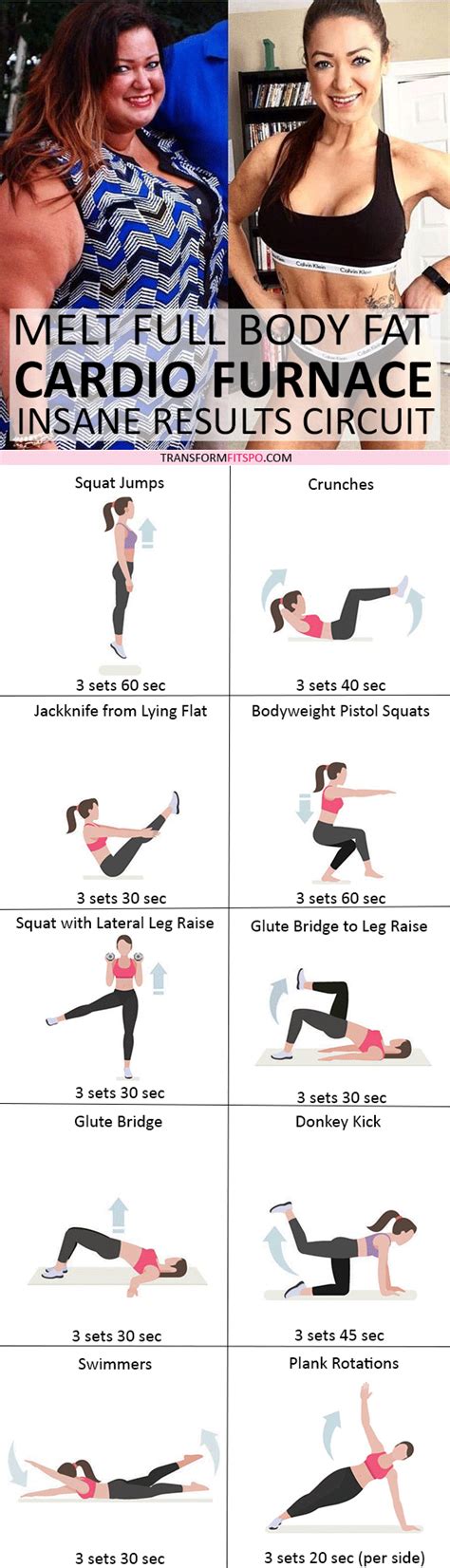 #womensworkout #workout #femalefitness Repin and share if this workout transformed your body ...