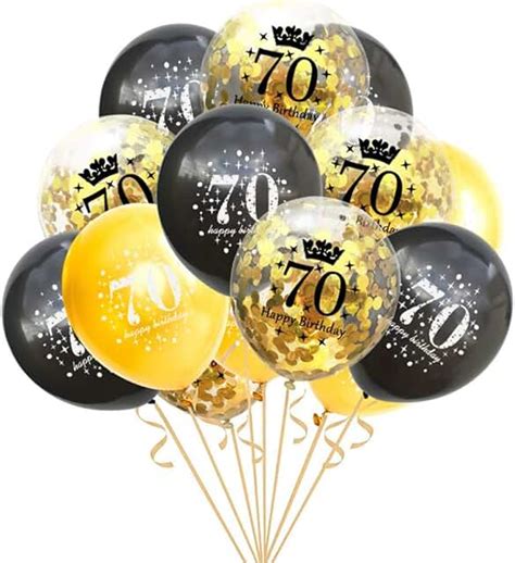 Amazon.co.uk: 70th birthday balloons