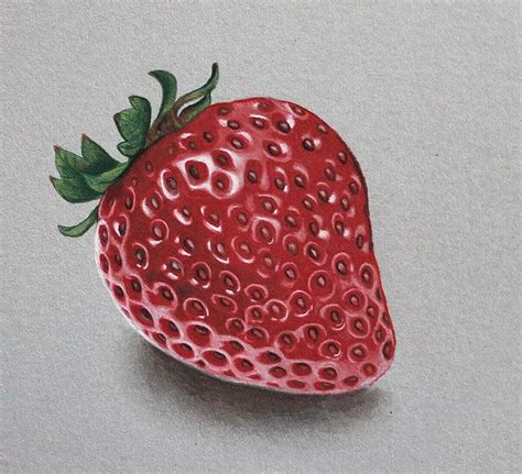 Account Suspended | Realistic drawings, Strawberry drawing, Colored ...