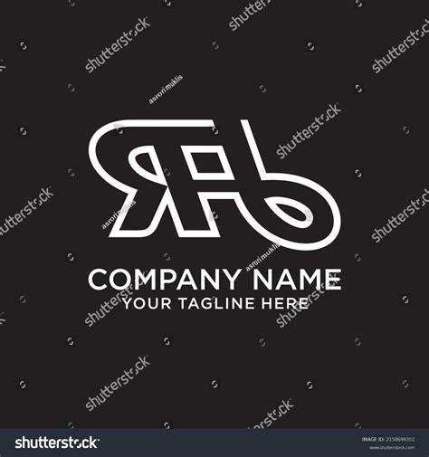 Letter Rab Logo Design Vector Stock Vector (Royalty Free) 2158699351 | Shutterstock