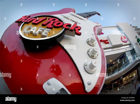 Hard Rock Cafe Cancun Yucatan peninsular Mexico Stock Photo - Alamy