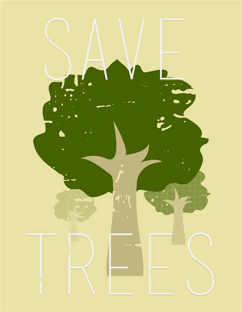 Save Trees poster | Save trees, Poster, Tree