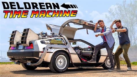 What's It Like Driving an Actual DeLorean Time Machine?