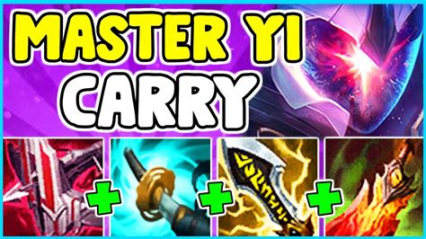 HOW TO PLAY MASTER YI JUNGLE & SOLO CARRY IN SEASON 11 | Master Yi ...