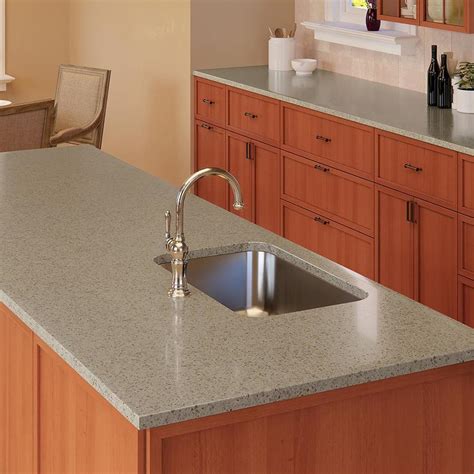 Shop allen + roth Kamari Quartz Kitchen Countertop Sample at Lowes.com