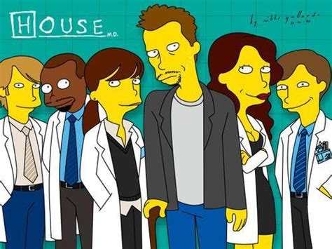 House The Cast (Simpsons) - House M.D. Fan Art (2093252) - Fanpop