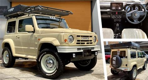 You Could Buy This Retro-Flavored Suzuki Jimny For $21K In Japan | Carscoops