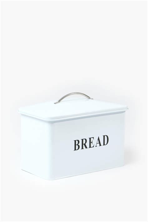 Galvanised Metal Bread Bin